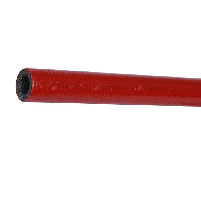 Теплоизоляция для труб Энергофлекс Супер Протект, красная, 28/9-2 (2 м) (EFXT028092SUPRK)
